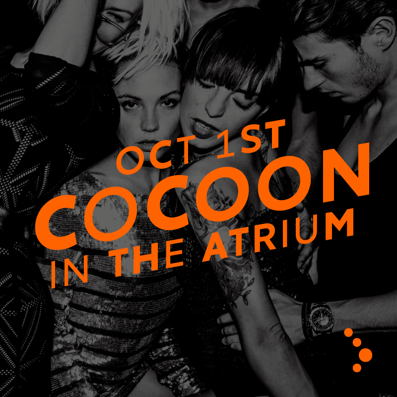 Cocoon comes to Studio 338’s atrium