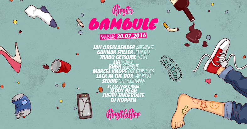 Birgit´s Bambule/ Umami Live, Kollektiv Ost, Moog Conspiracy,…