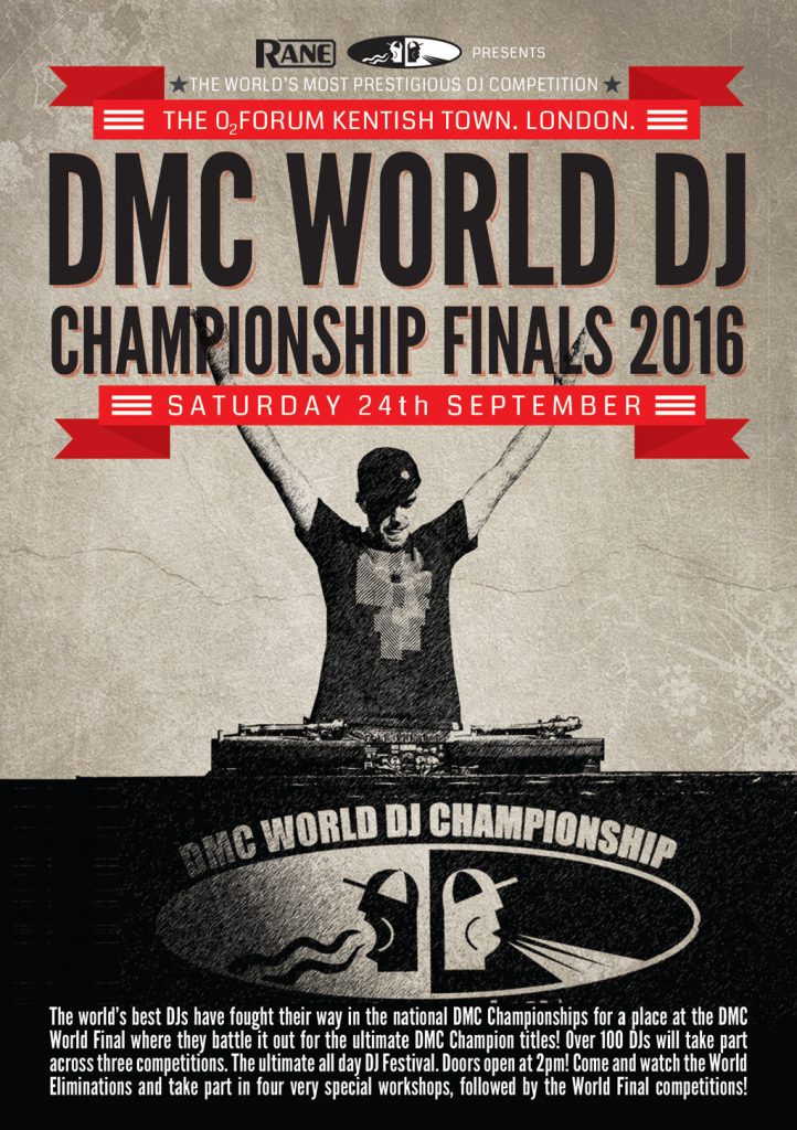 LEGENDARY DMC WORLD DJ CHAMPIONSHIP FINALS @ O2 FORUM KENTISH TOWN