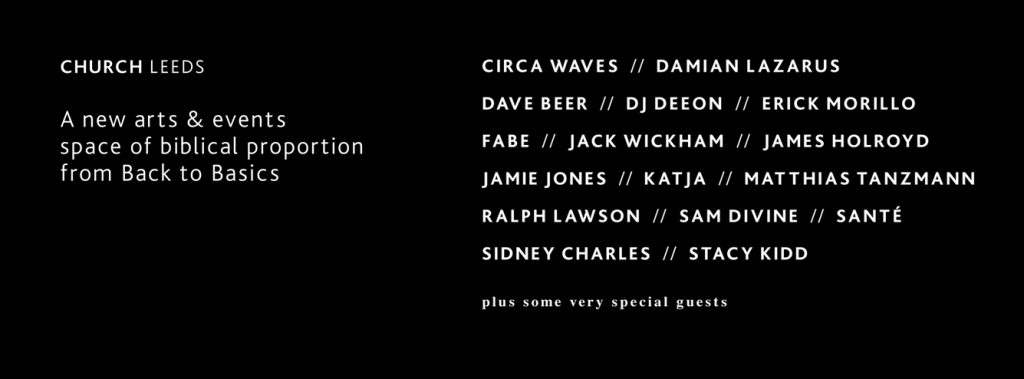 JAmie Jones, Matthias Tanzmann and Dj Deeon play Church