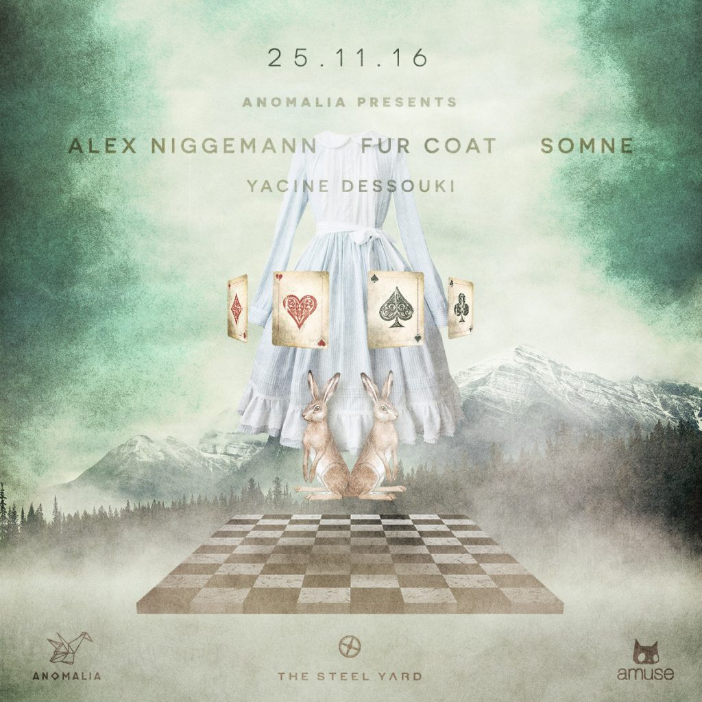 Anomalia Launches in London with Fur Coat, Alex niggemann & Somne
